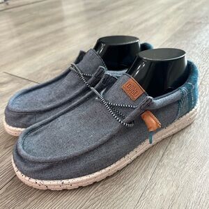 HEYDUDE WALLY FUNK JACQUARD CASUAL SHOES MENS SZ 10